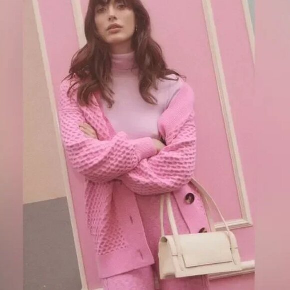 SPELL Highland Knit Pants, Fuschia, Size S/M - Picture 4 of 6